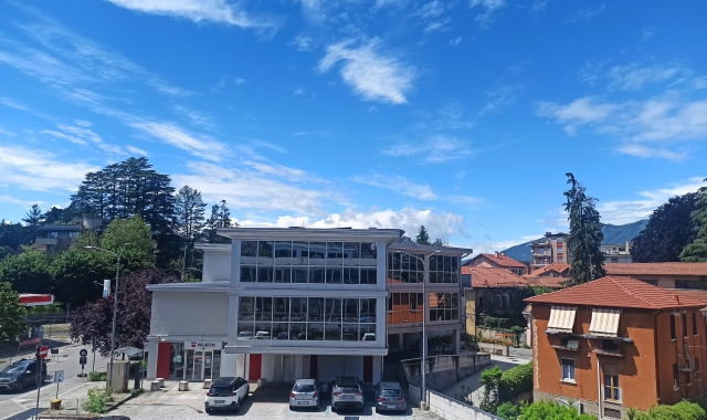 Il cielo questo pomeriggio, martedì, sopra Varese