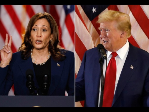 Sondaggio Cnn, Harris avanti col 50% contro il 47% di Trump