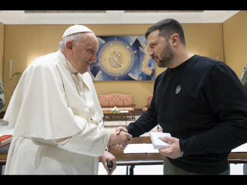 Il Papa riceverà venerdì il presidente ucraino Zelensky