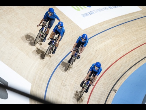 Ciclismo: Mondiali pista; Consonni d'argento nell'omnium