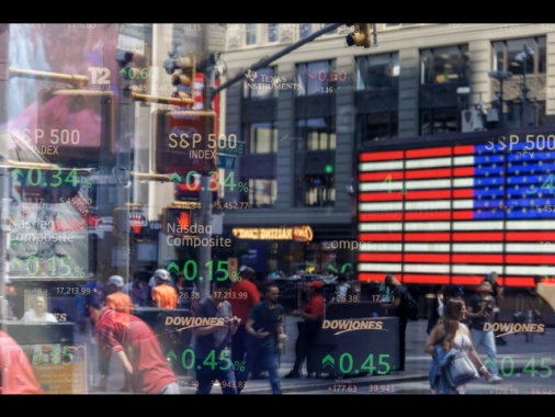 Wall Street apre in calo, Dj -0,28%, Nasdaq -0,59%