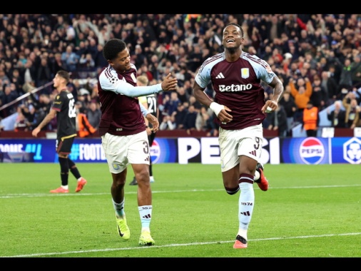 Champions: Aston Villa-Bologna 2-0