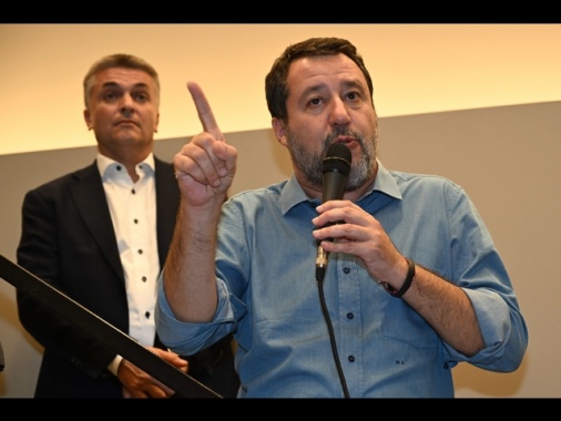 Salvini,a vedere Conte, Grillo e Renzi campo largo è burraco a 2