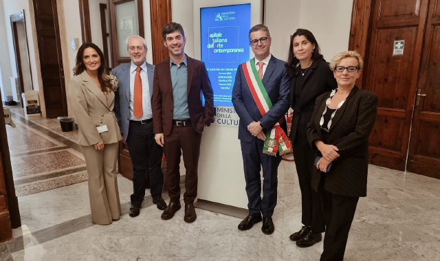 La delegazione gallaratese a Roma