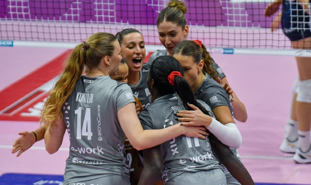 Kunzler e Piva, festa Uyba: 3-0 al Chieri