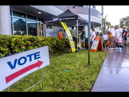 La meta degli americani ha già votato in anticipo