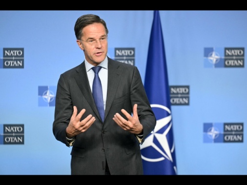 Rutte, percorso dell'Ucraina verso la Nato è irreversibile