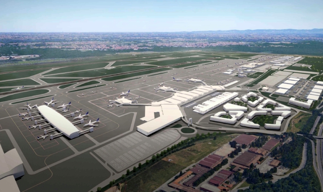 Uno stralcio del masterplan di Malpensa