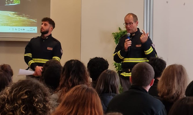 L’incontro all’istituto Falcone di Gallarate