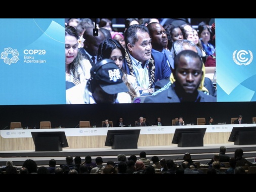 Presidenza Cop29, nuova bozza ora e testo finale stasera