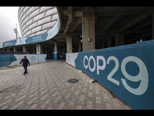 Bozza Cop29,impegno paesi ricchi per 250 miliardi all'anno