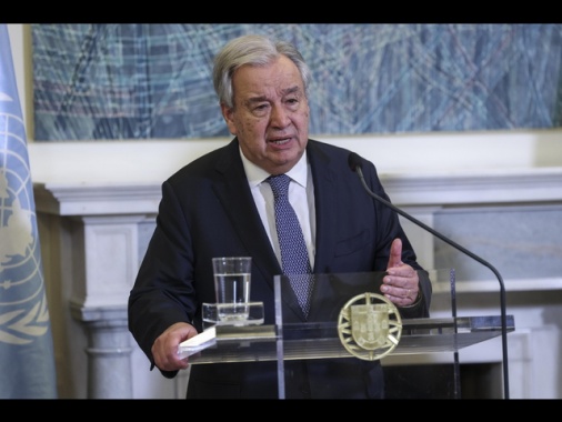 Guterres, 'a Gaza aiuti scandalosamente bloccati'