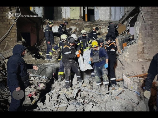 Kiev, 7 morti in un raid russo sull'oblast di Zaporizhzhia