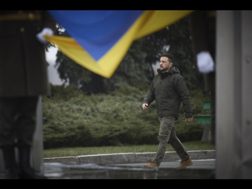 Trilaterale all'Eliseo, Macron-Trump-Zelensky