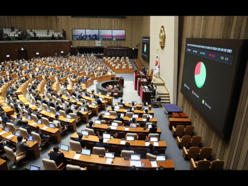 Seul, aperti i lavori in Parlamento su impeachment di Yoon