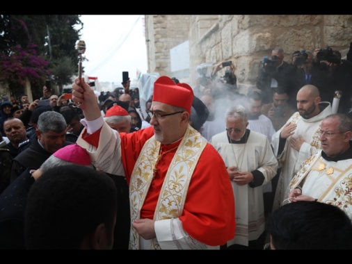 Il Patriarca Pizzaballa è entrato a Gaza