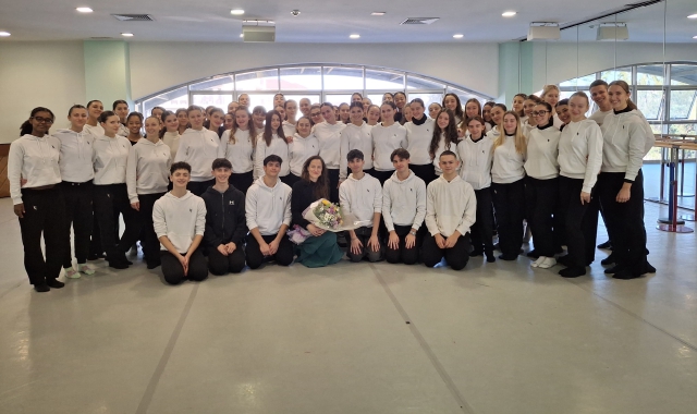 Busto, Stefania Ballone madrina dell’istituto Candiani Bausch