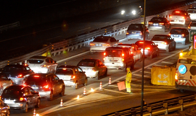 Settimana di chiusure notturne sulle autostrade varesine