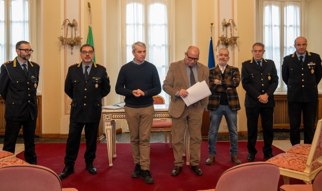 La presentazione del bilancio annuale dell’attività della Polizia locale di Varese  (foto Blitz)