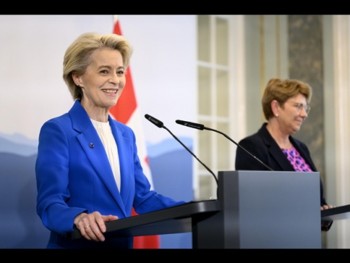 Von der Leyen a Trump, 'l'Ue ansiosa di lavorare insieme'