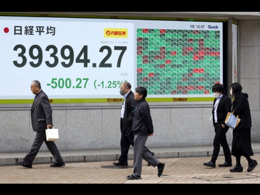 Borsa: Asia cauta in attesa dei dazi Usa