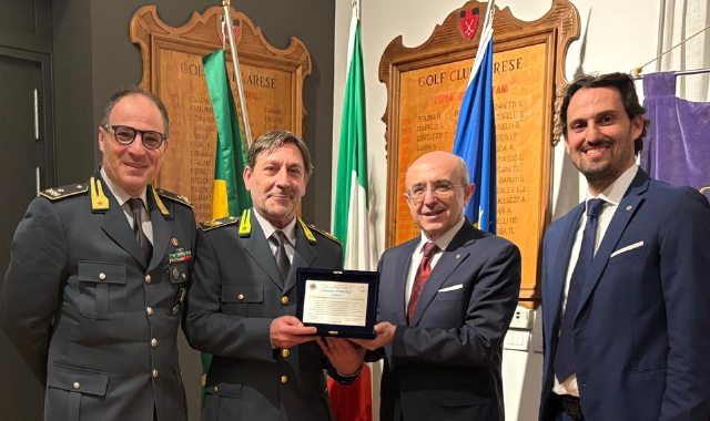 Sventò truffa, brigadiere premiato dai Lions