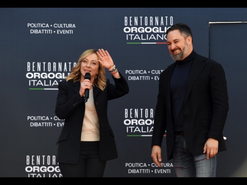 Abascal, a Roma con Meloni, sempre ben accolto
