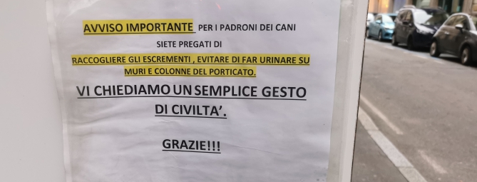 Varese: «Pulite dove il vostro cane sporca»