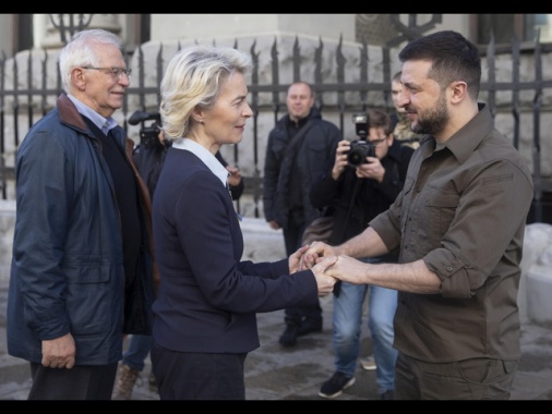 Ue, 'incontro von der Leyen-Zelensky nel pomeriggio a Roma'