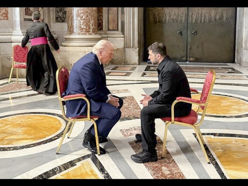 Zelensky, buon incontro con Trump, potrebbe essere storico