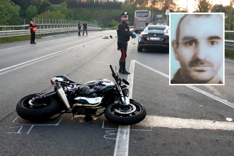 Tragedia a Gazzada: muore motociclista di 35 anni
