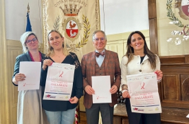 Gallarate, prevenzione in piazza