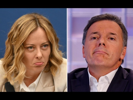 Meloni a Renzi, mi dimetterei per referendum ma non la imito