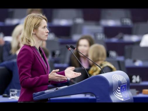 Kallas, 'Ue può distribuire aiuti a Gaza se Israele vuole'