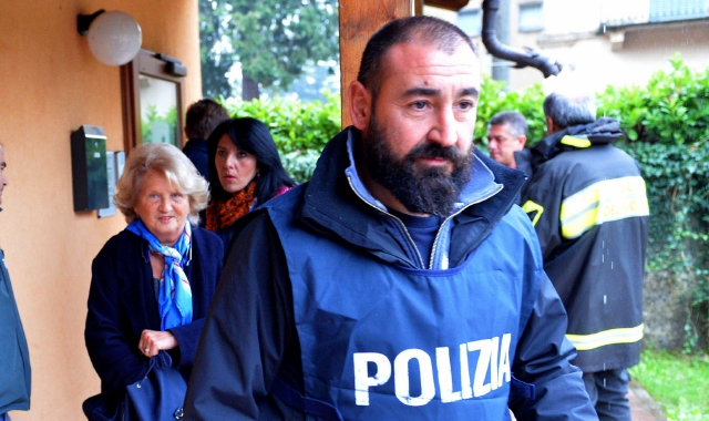 Giuseppe Campiglio all’epoca delle indagini per l’omicidio di Carla Molinari  (foto Blitz)