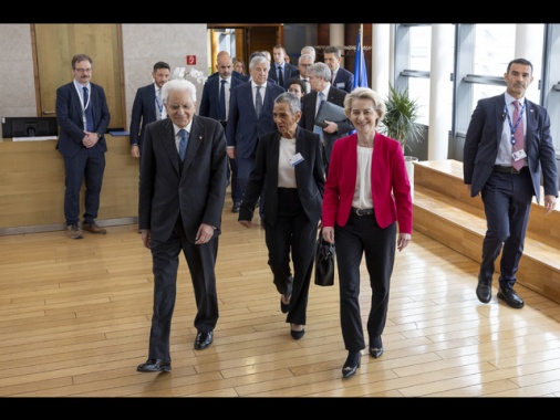 Von der Leyen a Mattarella, 'benvenuto, europeo nel cuore'