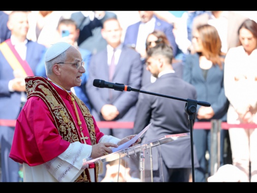 Il Papa ai romani, vi offro quel poco che ho e che sono