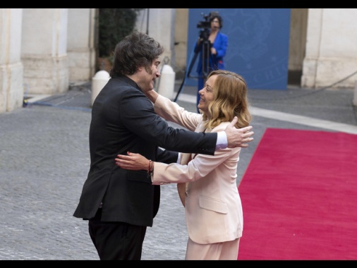Meloni-Milei, sostegno a pace giusta e duratura in Ucraina