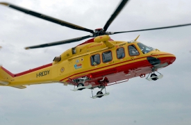 Cade in bici al Campo dei Fiori: soccorso