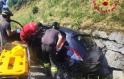 Scontro tra due auto, 70enne estratta dalle lamiere