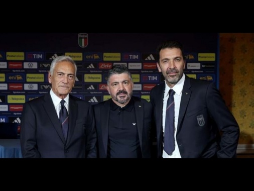 Euro U21:prima uscita da ct,Gattuso in tribuna a Italia-Germania