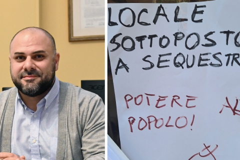 Volantini contro Sabba
