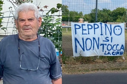 Peppino rischia lo sfratto dallo Speroni