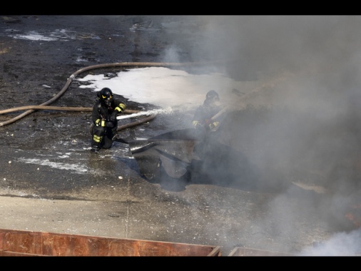 Vigili del fuoco, guasto a impianto gas, come una bomba
