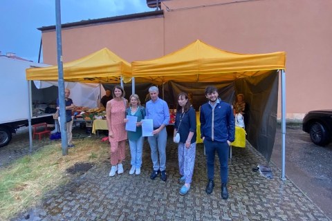 Belforte, patto con il rione: ecco la bancarella