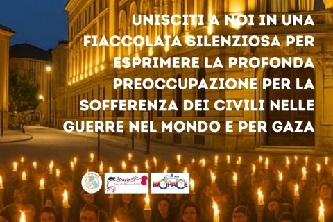 Legnano, salta la “Fiaccolata per la Pace”