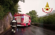 Maltempo nel Varesotto, oltre 30 interventi per i vigili del fuoco