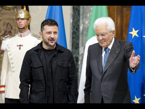Mattarella, da Roma messaggio chiaro, Kiev non è sola