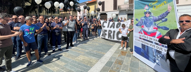 Tg prealpina: folla per l’addio a Omar