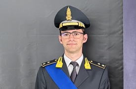 Matteo Trovero alla guida delle Fiamme gialle di Domodossola